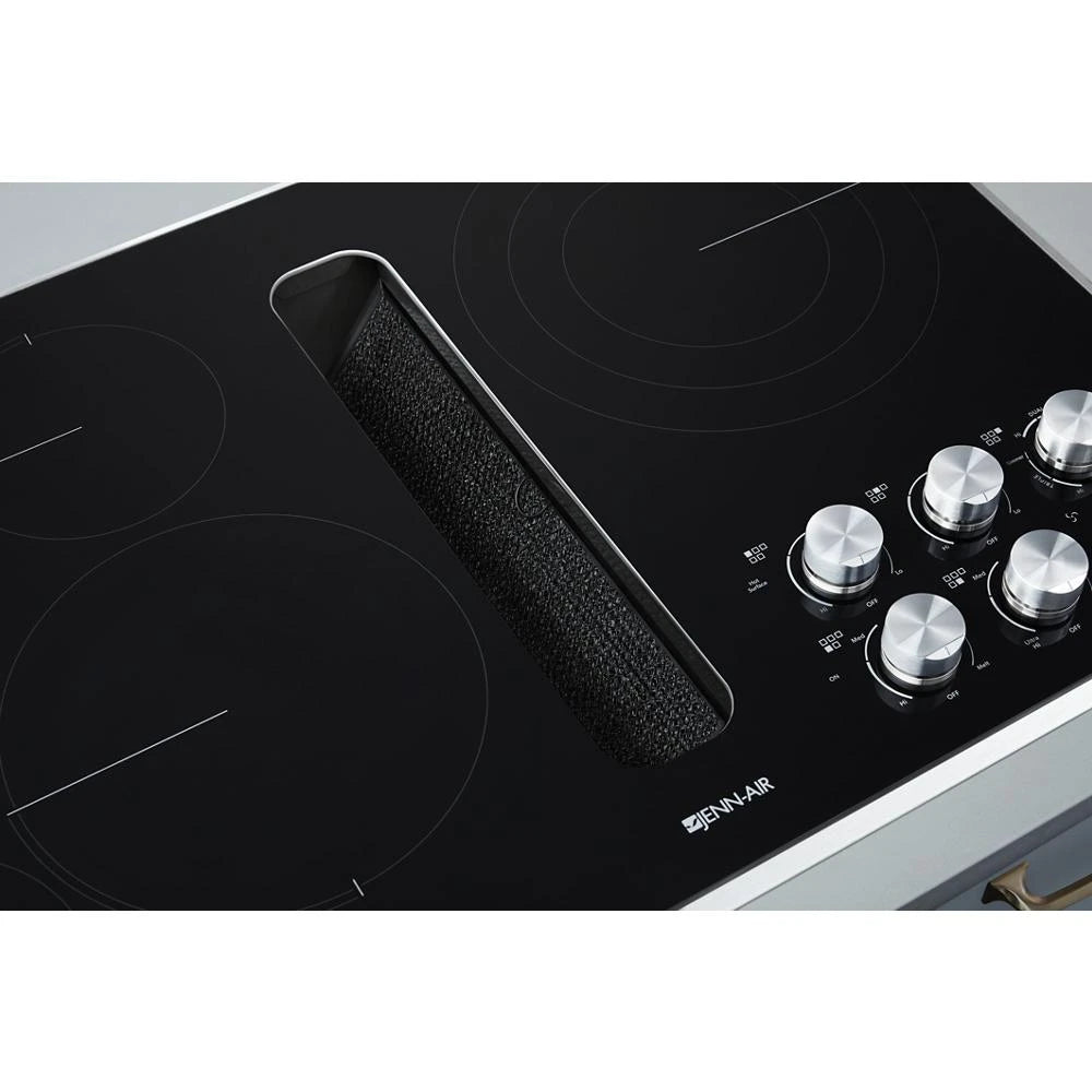 JENNAIR  Euro-style 36" Jx3™ Electric Downdraft Cooktop - Stainless Steel (JED3536GS)