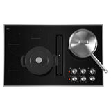 JENNAIR  Euro-style 36" Jx3™ Electric Downdraft Cooktop - Stainless Steel (JED3536GS)
