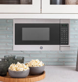 GE 0.7 Cu. Ft. Spacemaker Countertop Microwave Oven -  (JEM3072SHSS)