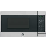 GE 0.7 Cu. Ft. Spacemaker Countertop Microwave Oven - Stainless Steel (JEM3072SHSS)