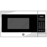 GE 0.7 Cu. Ft. Spacemaker Countertop Microwave Oven - Stainless Steel (JEM3072SHSS)