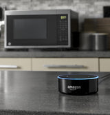 GE 0.9 Cu. Ft. Capacity Smart Countertop Microwave Oven with Scan-To-Cook Technology - Stainless Steel (JES1097SMSS)