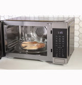 GE 1.0 Cu. Ft. Capacity Countertop Convection Microwave Oven with Air Fry -  (JES1109RRSS)
