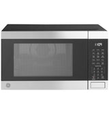 GE 1.0 Cu. Ft. Capacity Countertop Convection Microwave Oven with Air Fry - Stainless Steel (JES1109RRSS)