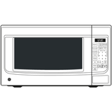 GE 1.4 Cu. Ft. Countertop Microwave Oven - White (JES1460DSWW)