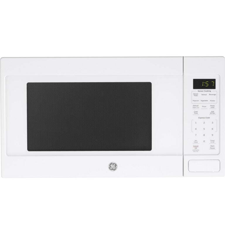 GE 1.6 Cu. Ft. Countertop Microwave Oven - White (JES1657DMWW)