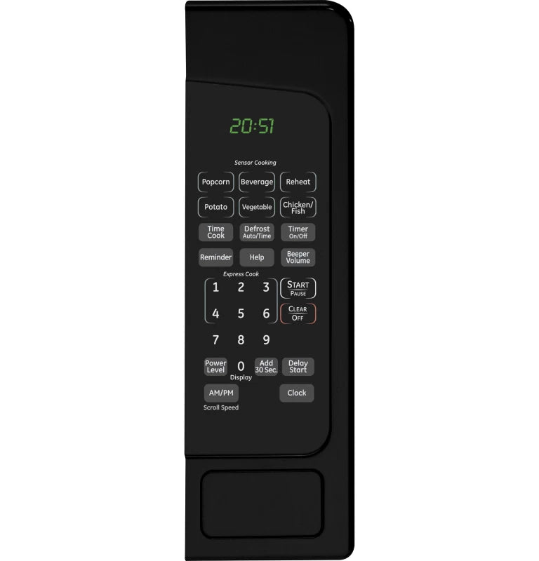 GE 2.0 Cu. Ft. Capacity Countertop Microwave Oven - Black (JES2051DNBB)