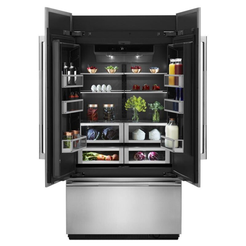 JennAir 42" Panel-Ready Built-In French Door Refrigerator - Panel Ready (JF42NXFXDE)