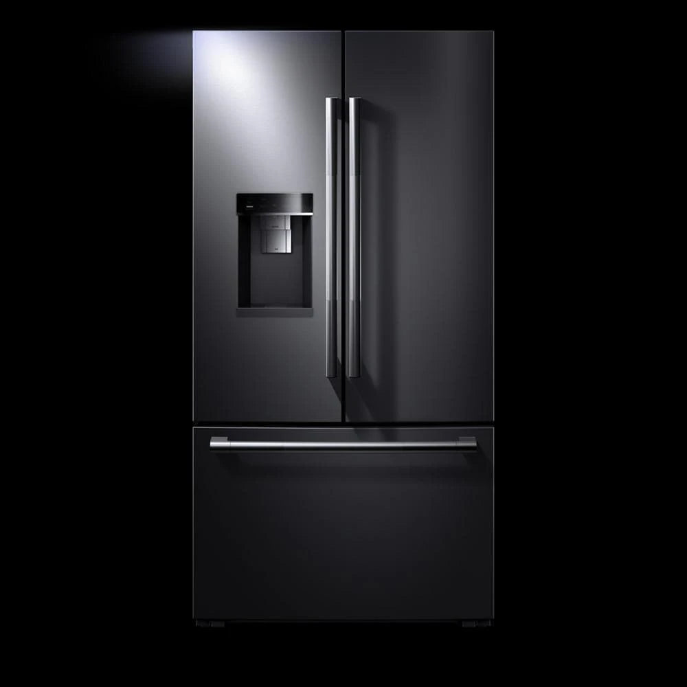 JENNAIR  Rise™ 36” Counter-depth French Door Refrigerator With Obsidian Interior - Stainless Steel (JFFCC72EHL)