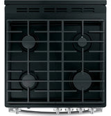 GE 24"  Steam Clean Free-Standing/Slide-in Gas Range - Stainless Steel (JGAS640RMSS)