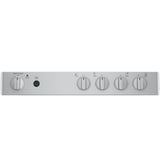 GE 24" Steam Clean Free-Standing/Slide-in Gas Range - Stainless Steel/Black (JGAS640RMSS)