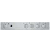 GE  24" Steam Clean Free-Standing/Slide-in Gas Range - Stainless Steel/Black (JGAS640RMSS)