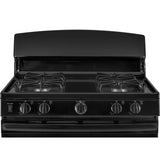 GE 30" Free-Standing Gas Range - Black (JGBS30DEKBB)