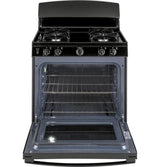 GE 30" Free-Standing Gas Range - Black (JGBS30DEKBB)