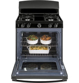 GE 30" Free-Standing Gas Range - Black (JGBS30DEKBB)