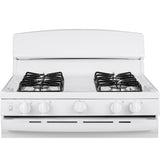 GE 30" Free-Standing Gas Range - White (JGBS30DEKWW)