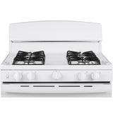 GE 30" Free-Standing Gas Range - White (JGBS30DEKWW)