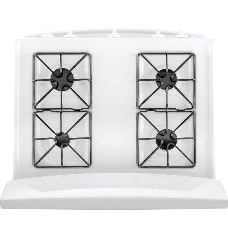GE 30" Free-Standing Gas Range - White (JGBS30DEKWW)