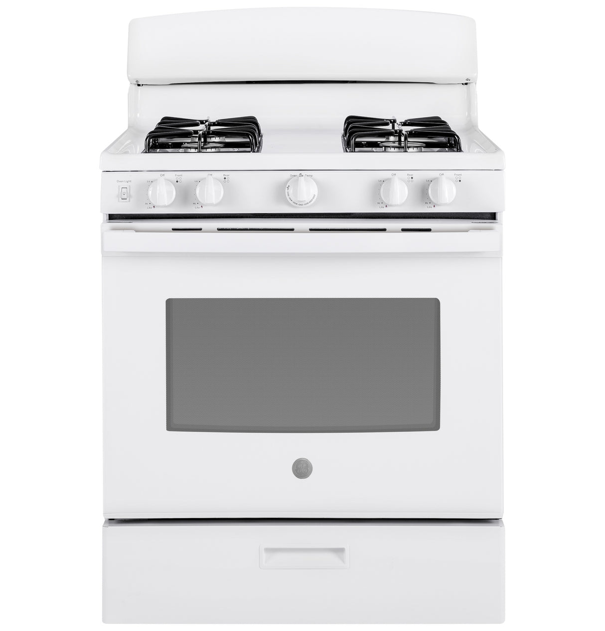 GE  30" Free-Standing Gas Range - White (JGBS30DEKWW)