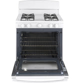 GE  30" Free-Standing Gas Range - White (JGBS30DEKWW)