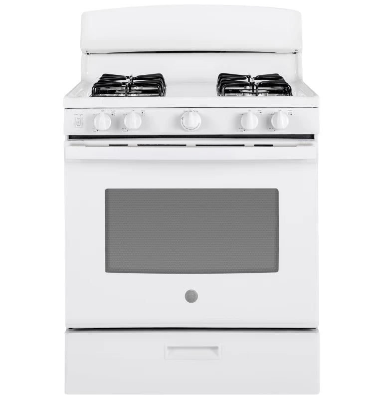 GE 30" Free-Standing Gas Range - White (JGBS30DEKWW)