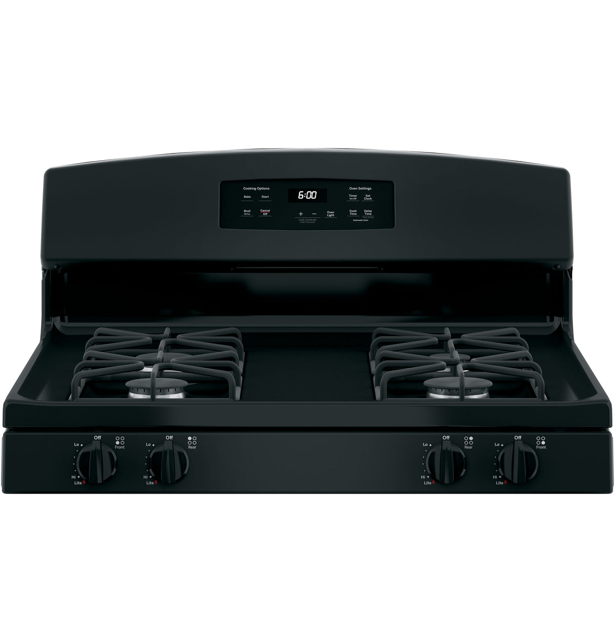 GE 30" Free-Standing Gas Range - Black (JGBS60DEKBB)