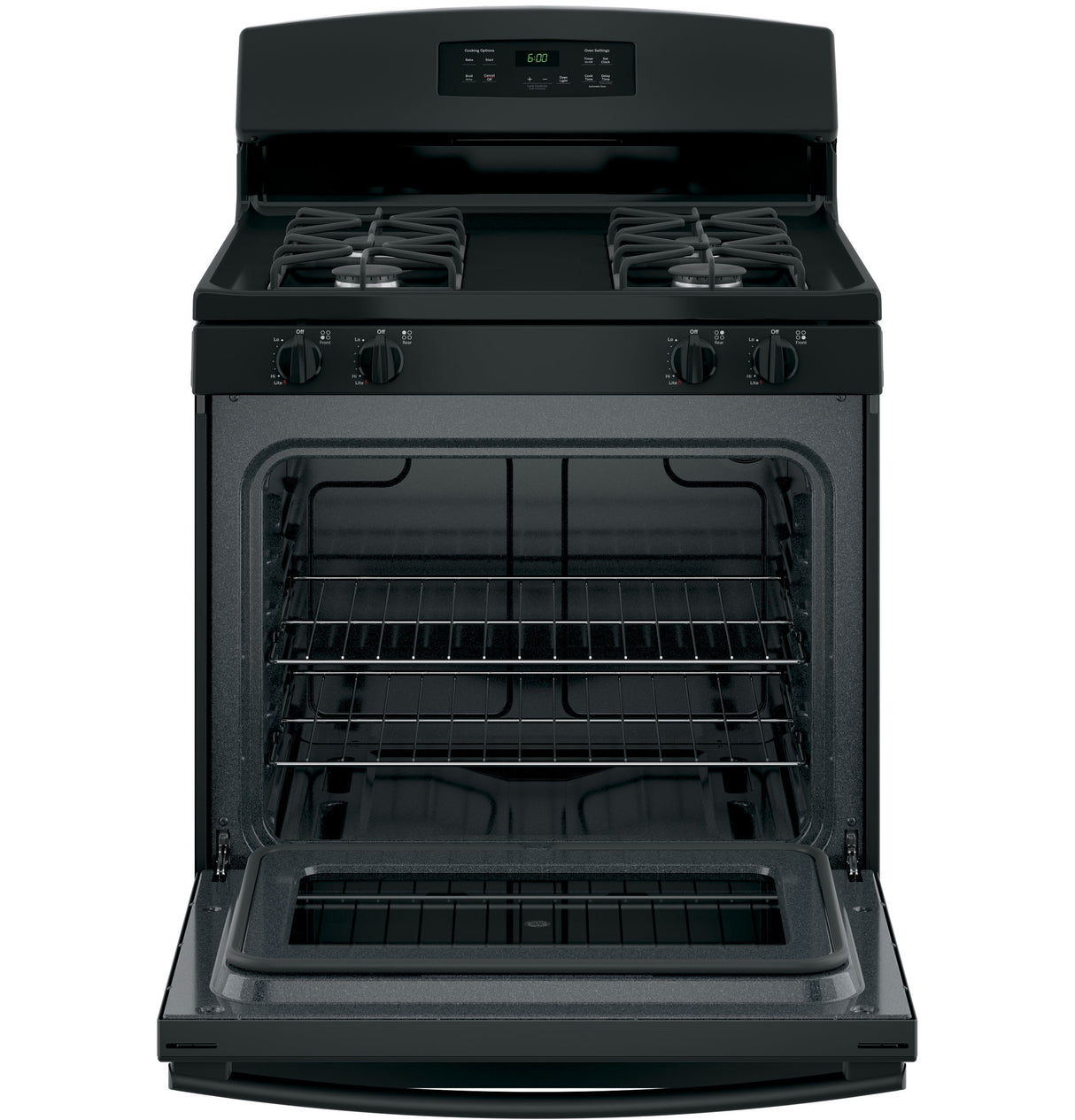 GE 30" Free-Standing Gas Range - Black (JGBS60DEKBB)