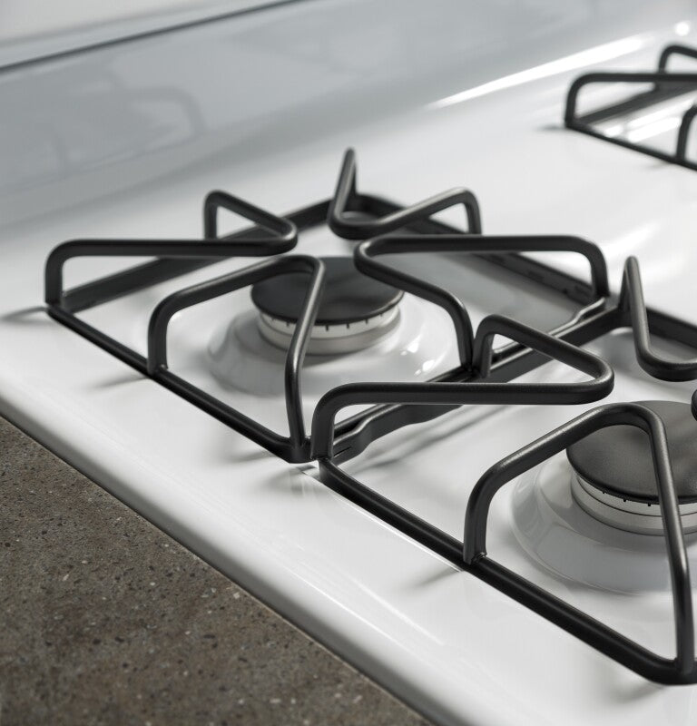 GE  30" Free-Standing Gas Range - White (JGBS60DEKWW)