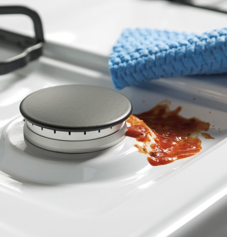 GE 30" Free-Standing Gas Range - White (JGBS60DEKWW)