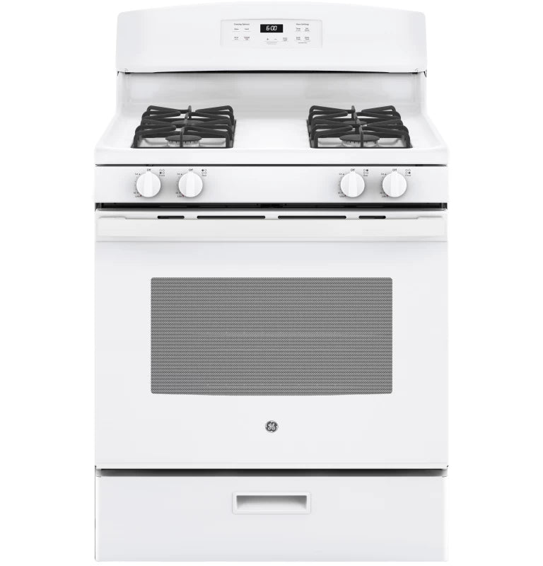 GE 30" Free-Standing Gas Range - White (JGBS60DEKWW)