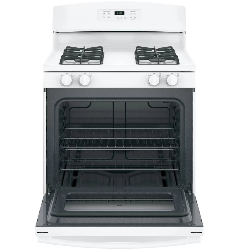 GE 30" Free-Standing Gas Range - White (JGBS60DEKWW)
