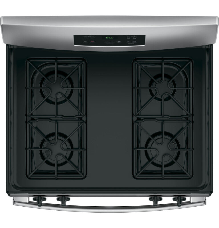 GE 30" Free-Standing Gas Range - Stainless Steel (JGBS60REKSS)
