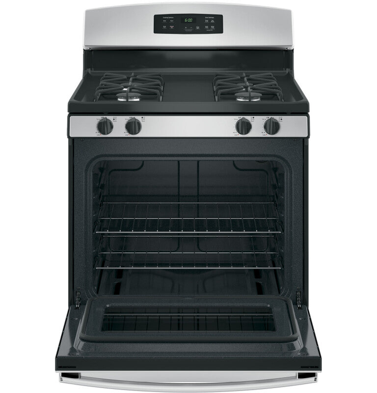 GE 30" Free-Standing Gas Range - Stainless Steel (JGBS60REKSS)