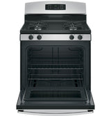 GE  30" Free-Standing Gas Range - Stainless Steel/Black (JGBS60REKSS)