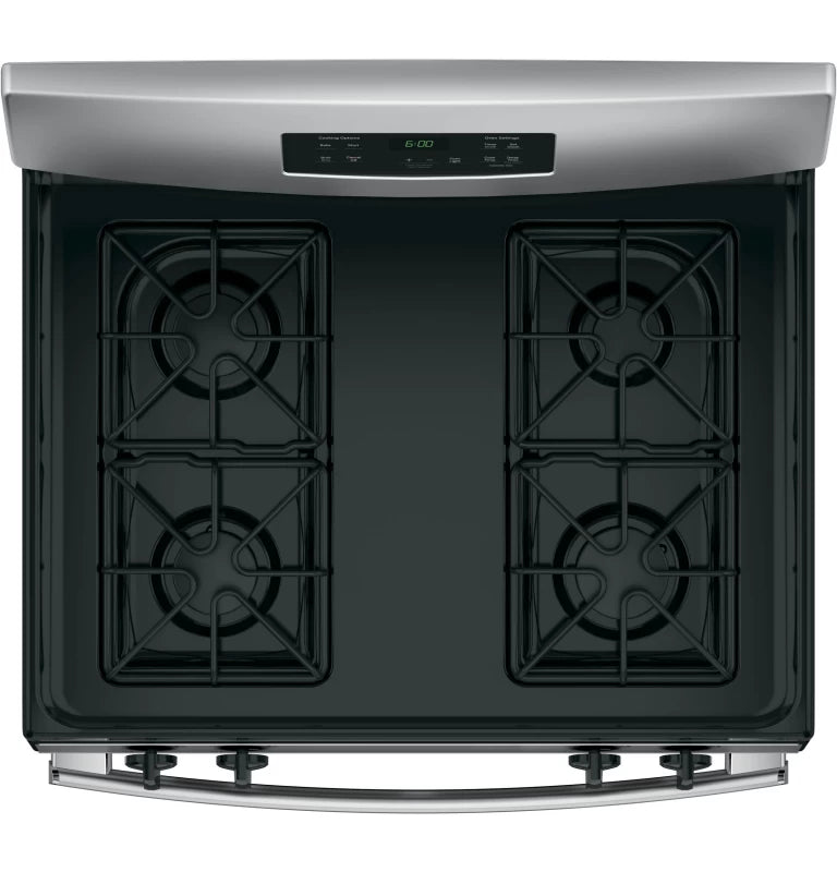 GE 30" Free-Standing Gas Range - Stainless Steel (JGBS60REKSS)