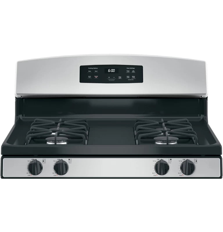 GE 30" Free-Standing Gas Range - Stainless Steel (JGBS60REKSS)