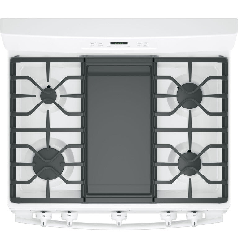 GE  Ge® 30" Free-standing Gas Range - White (JGBS66DEKWW)