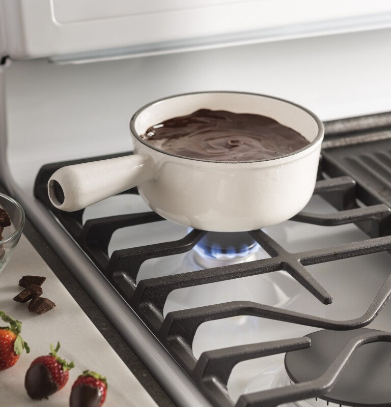 GE  Ge® 30" Free-standing Gas Range - White (JGBS66DEKWW)