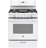 GE 30" Free-Standing Gas Range - White (JGBS66DEKWW)
