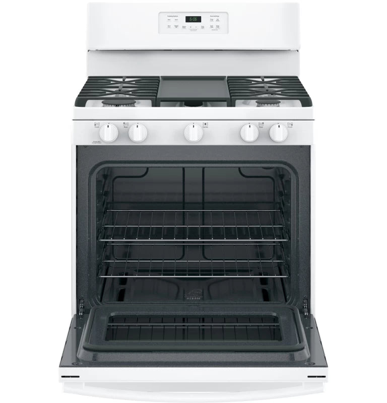 GE 30" Free-Standing Gas Range - White (JGBS66DEKWW)