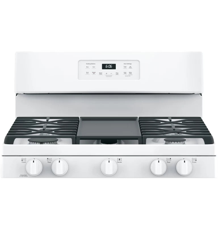 GE 30" Free-Standing Gas Range - White (JGBS66DEKWW)