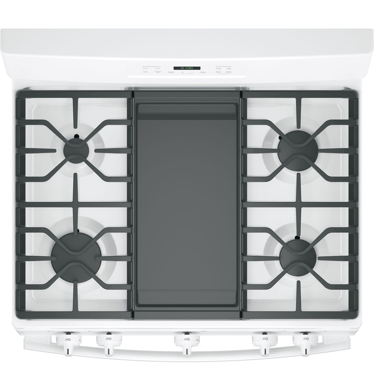 GE 30" Free-Standing Gas Range - White (JGBS66DEKWW)
