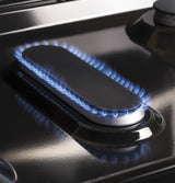 GE  30" Free-Standing Gas Range - Stainless Steel/Black (JGBS66REKSS)