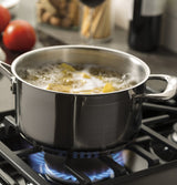 GE  30" Free-Standing Gas Range - Stainless Steel/Black (JGBS66REKSS)