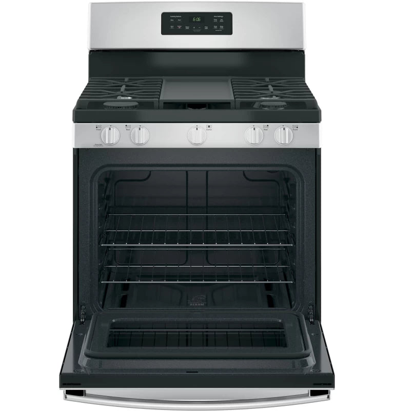 GE 30" Free-Standing Gas Range - Stainless Steel (JGBS66REKSS)