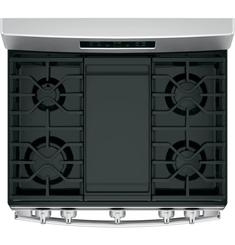 GE 30" Free-Standing Gas Range - Stainless Steel (JGBS66REKSS)