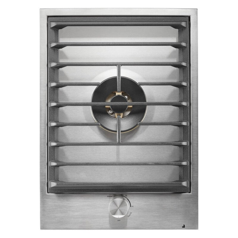 JennAir Custom 15" Single-Burner Gas Cooktop with Wok Ring - Stainless Steel (JGC3115GS)