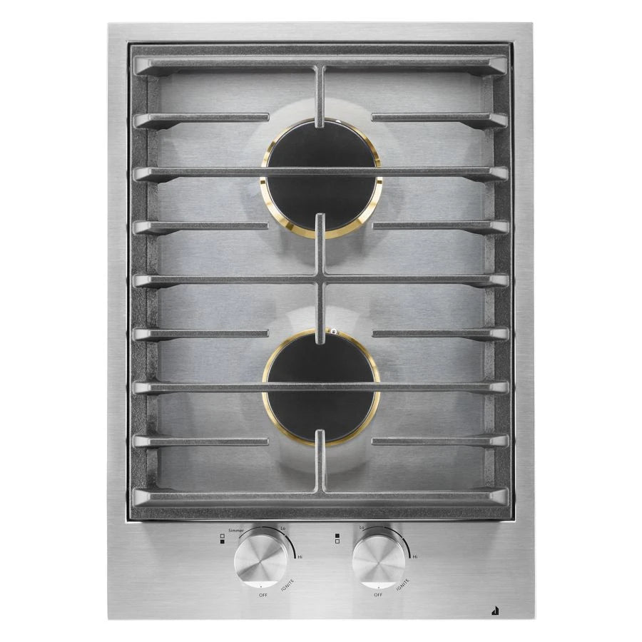 JennAir  Custom 15” 2-burner Gas Cooktop - Stainless Steel (JGC3215GS)