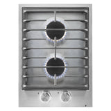 JennAir  Custom 15” 2-burner Gas Cooktop - Stainless Steel (JGC3215GS)