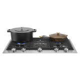JennAir Euro-Style 30" 5-Burner Gas Cooktop - Stainless Steel (JGC3530GS)